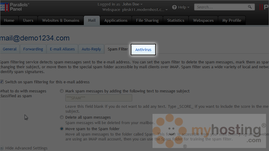 hosted spam filter service in china